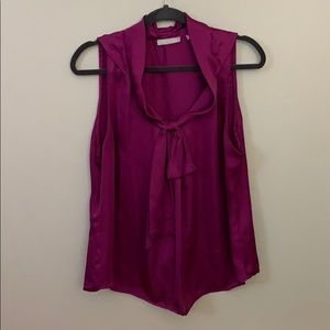 Violet & Claire Plum Blouse